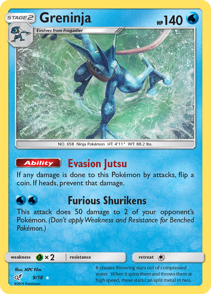 Greninja (9/18) [Sun & Moon: Detective Pikachu] - Card Brawlers | Quebec | Canada | Yu-Gi-Oh!