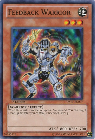 Feedback Warrior [YS11-EN007] Common - Card Brawlers | Quebec | Canada | Yu-Gi-Oh!