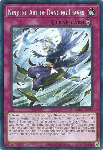 Ninjitsu Art of Dancing Leaves [DABL-EN077] Common - Card Brawlers | Quebec | Canada | Yu-Gi-Oh!