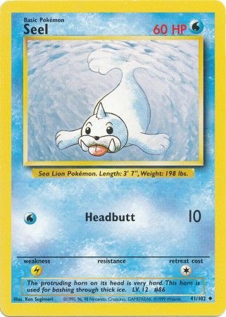 Seel (41/102) [Base Set Unlimited] - Card Brawlers | Quebec | Canada | Yu-Gi-Oh!