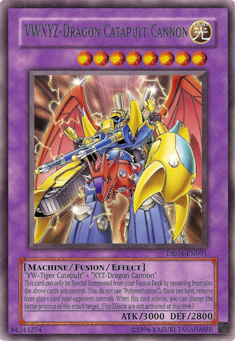 VWXYZ-Dragon Catapult Cannon [DR04-EN091] Rare - Card Brawlers | Quebec | Canada | Yu-Gi-Oh!