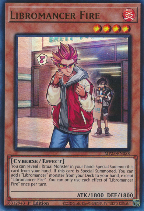 Libromancer Fire [MP23-EN058] Ultra Rare - Card Brawlers | Quebec | Canada | Yu-Gi-Oh!