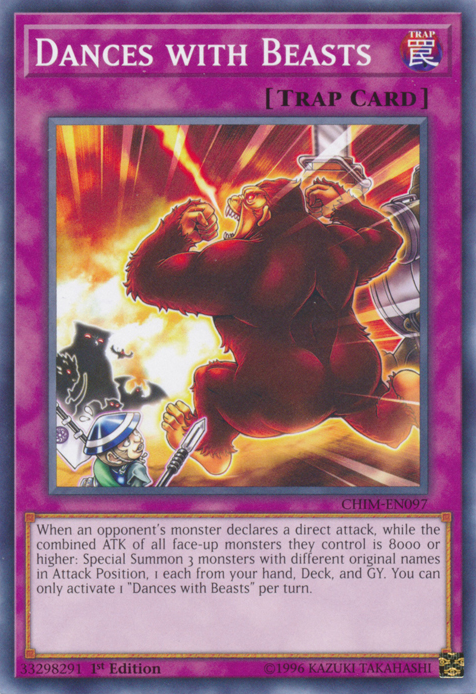 Dances with Beasts [CHIM-EN097] Common - Card Brawlers | Quebec | Canada | Yu-Gi-Oh!