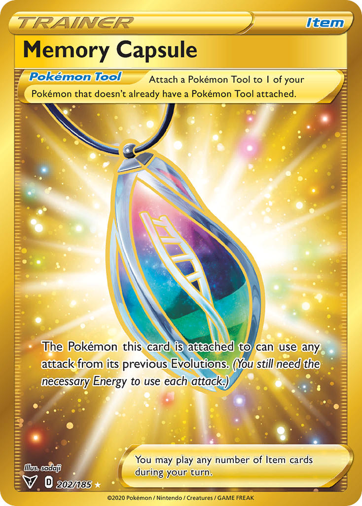 Memory Capsule (202/185) [Sword & Shield: Vivid Voltage] - Card Brawlers | Quebec | Canada | Yu-Gi-Oh!
