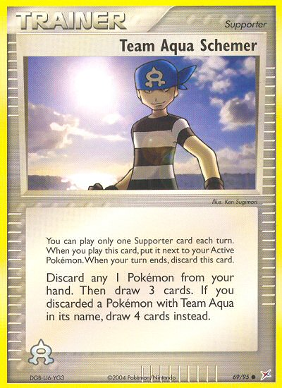 Team Aqua Schemer (69/95) [EX: Team Magma vs Team Aqua] - Card Brawlers | Quebec | Canada | Yu-Gi-Oh!