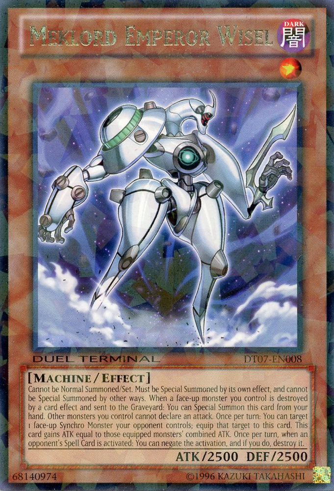 Meklord Emperor Wisel [DT07-EN008] Rare - Card Brawlers | Quebec | Canada | Yu-Gi-Oh!