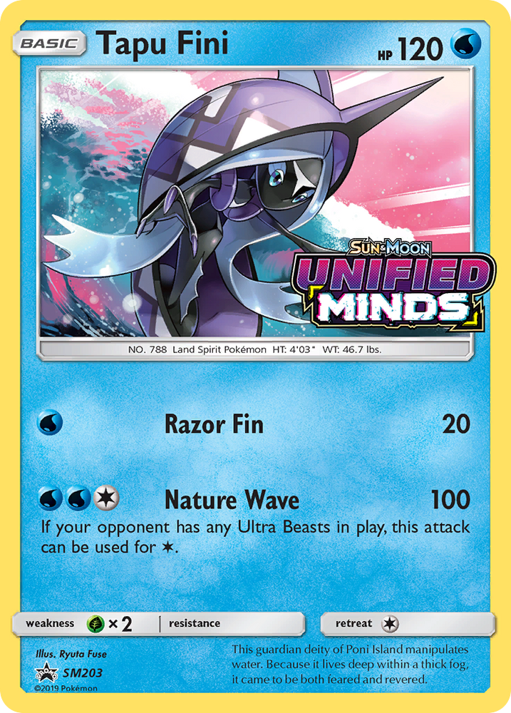 Tapu Fini (SM203) [Sun & Moon: Black Star Promos] - Card Brawlers | Quebec | Canada | Yu-Gi-Oh!