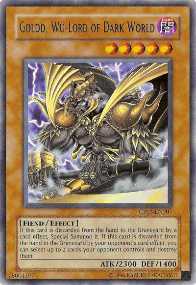 Goldd, Wu-Lord of Dark World [CP03-EN007] Rare - Yu-Gi-Oh! - Card Brawlers | Quebec | Canada |