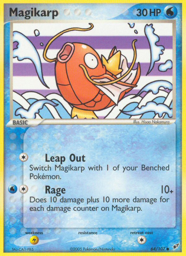 Magikarp (64/107) [EX: Deoxys] - Card Brawlers | Quebec | Canada | Yu-Gi-Oh!