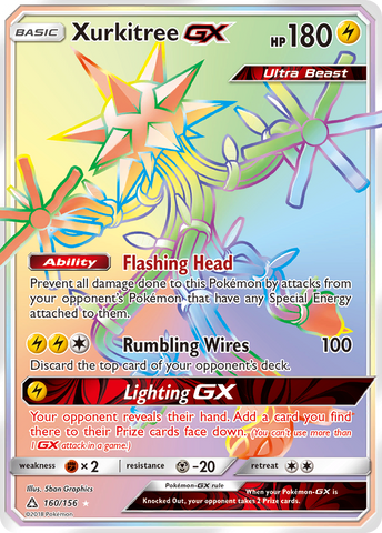 Xurkitree GX (160/156) [Sun & Moon: Ultra Prism] - Card Brawlers | Quebec | Canada | Yu-Gi-Oh!