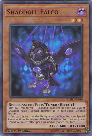 Shaddoll Falco [BLHR-EN080] Ultra Rare - Card Brawlers | Quebec | Canada | Yu-Gi-Oh!