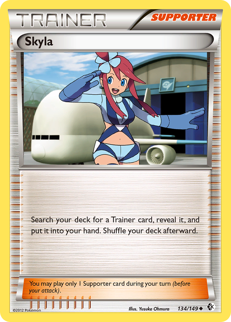 Skyla (134/149) [Black & White: Boundaries Crossed] - Card Brawlers | Quebec | Canada | Yu-Gi-Oh!