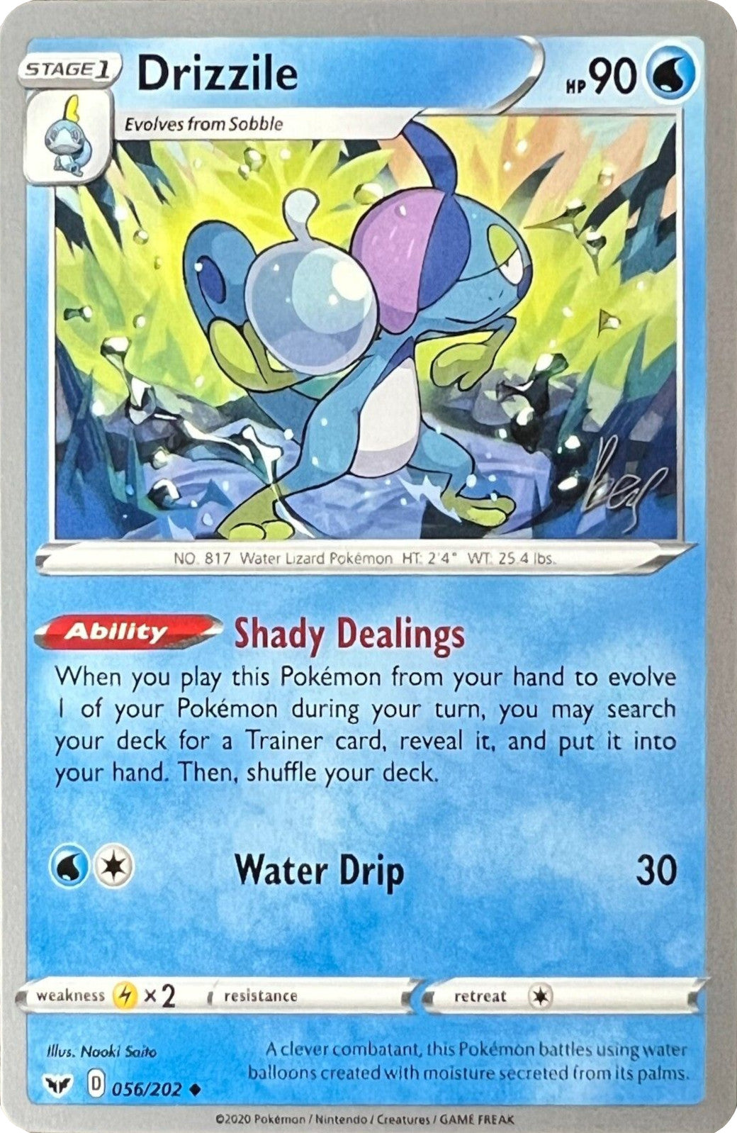 Drizzile (056/202) (Cheryl Again - Sebastian Lashmet) [World Championships 2022] - Card Brawlers | Quebec | Canada | Yu-Gi-Oh!