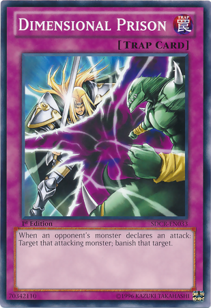 Dimensional Prison [SDCR-EN033] Common - Yu-Gi-Oh! - Card Brawlers | Quebec | Canada |