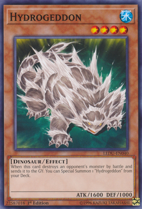 Hydrogeddon [LEDU-EN040] Common - Yu-Gi-Oh! - Card Brawlers | Quebec | Canada |