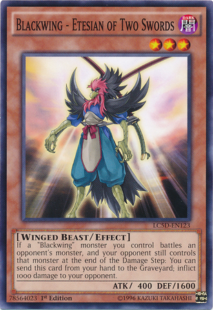 Blackwing - Etesian of Two Swords [LC5D-EN123] Common - Card Brawlers | Quebec | Canada | Yu-Gi-Oh!