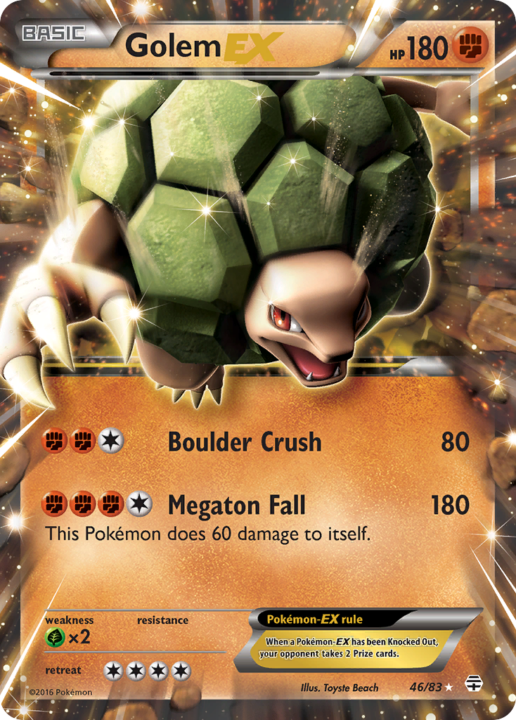 Golem EX (46/83) [XY: Generations] - Card Brawlers | Quebec | Canada | Yu-Gi-Oh!