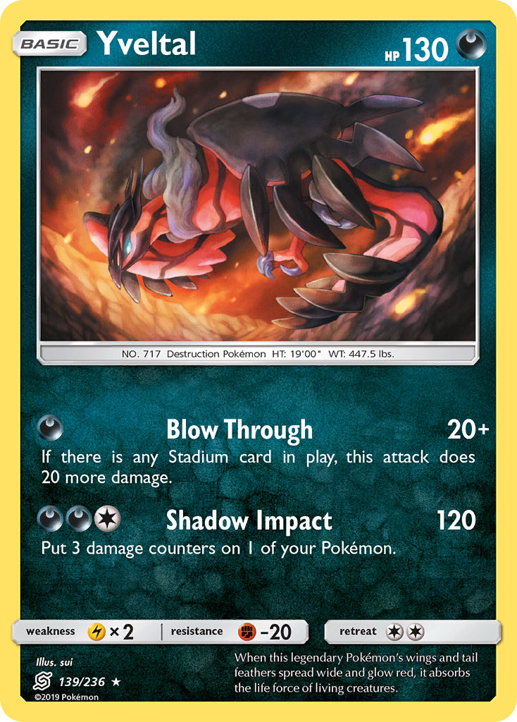 Yveltal (139/236) [Sun & Moon: Unified Minds] - Card Brawlers | Quebec | Canada | Yu-Gi-Oh!