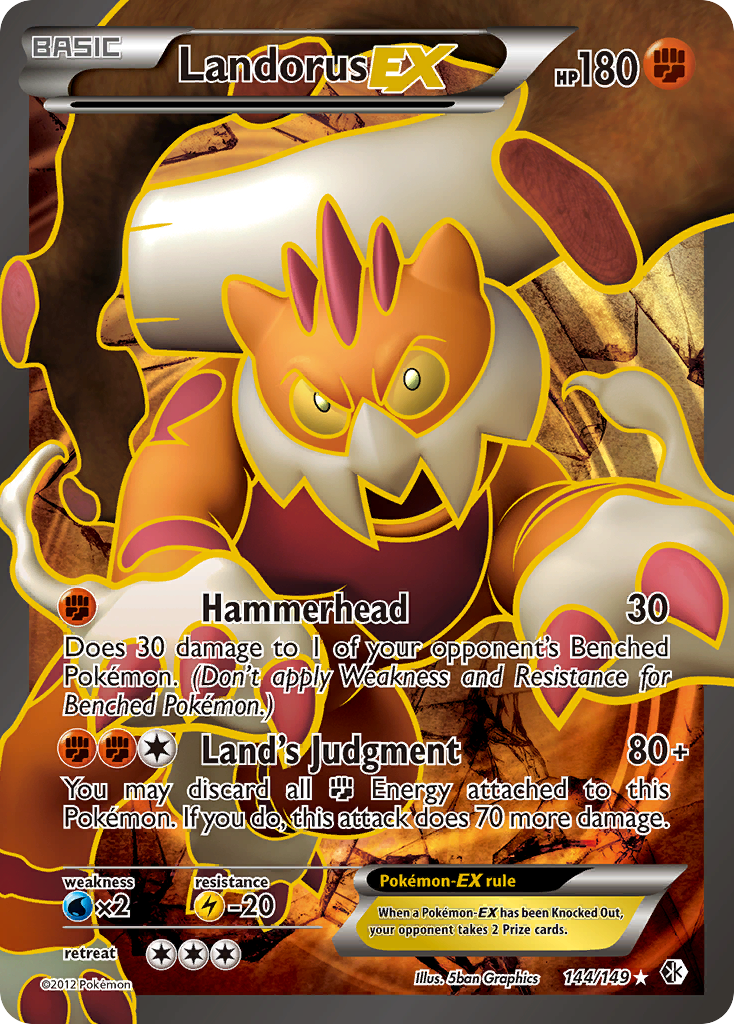 Landorus EX (144/149) [Black & White: Boundaries Crossed] - Card Brawlers | Quebec | Canada | Yu-Gi-Oh!