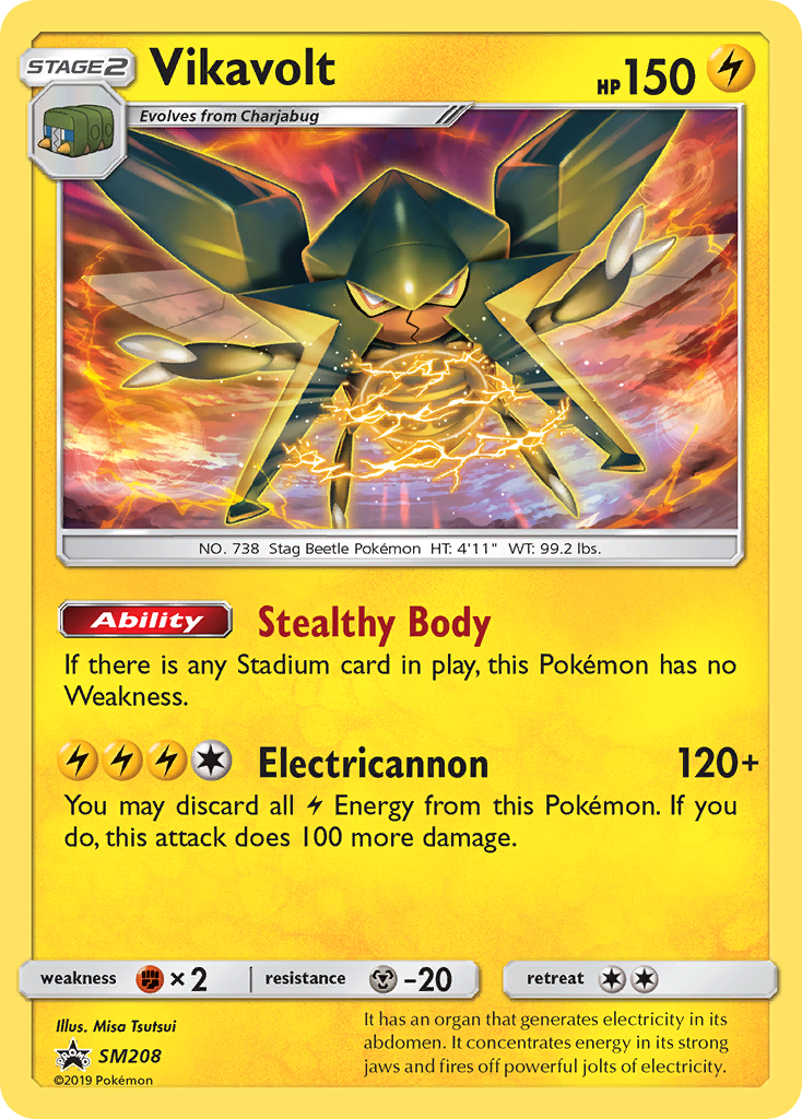Vikavolt (SM208) [Sun & Moon: Black Star Promos] - Card Brawlers | Quebec | Canada | Yu-Gi-Oh!