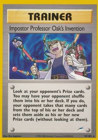 Impostor Professor Oak's Invention (94/105) [Neo Destiny Unlimited] - Card Brawlers | Quebec | Canada | Yu-Gi-Oh!