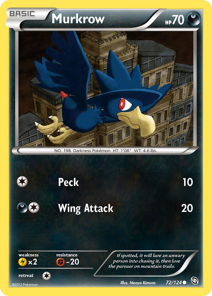 Murkrow (72/124) [Black & White: Dragons Exalted] - Card Brawlers | Quebec | Canada | Yu-Gi-Oh!