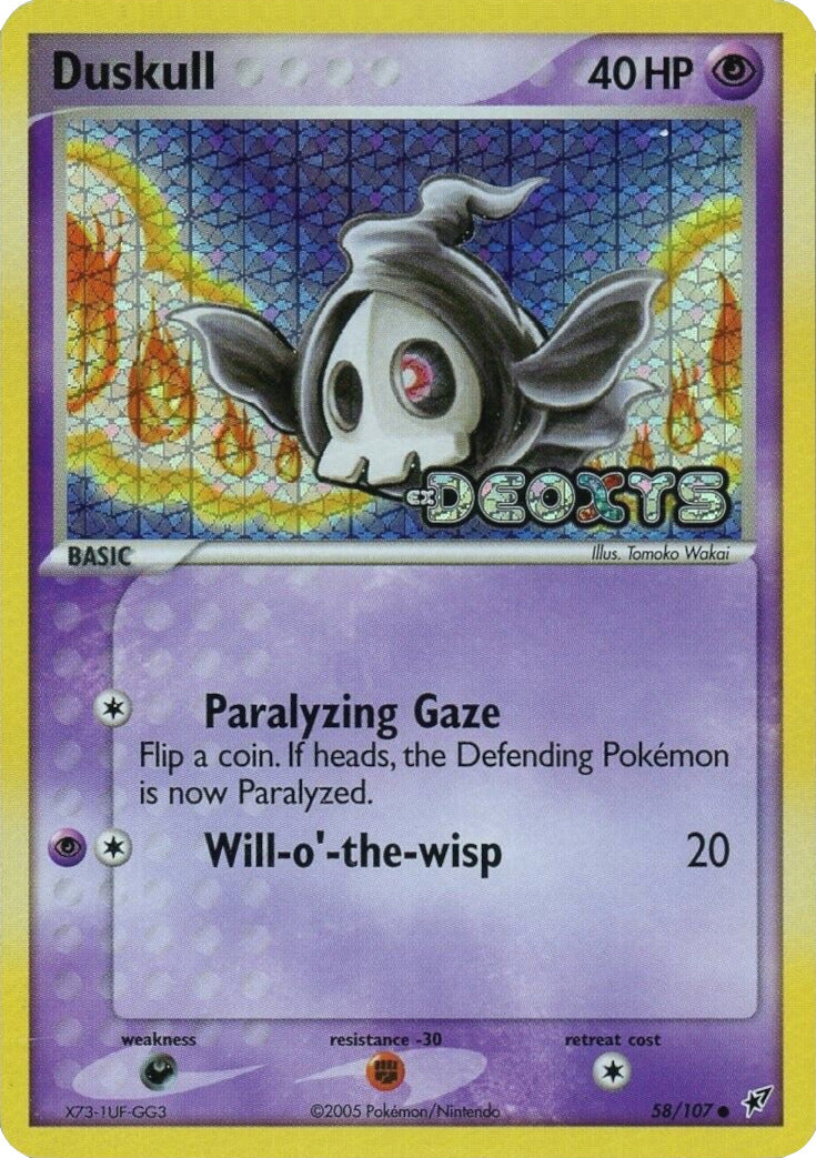Duskull (58/107) (Stamped) [EX: Deoxys] - Card Brawlers | Quebec | Canada | Yu-Gi-Oh!