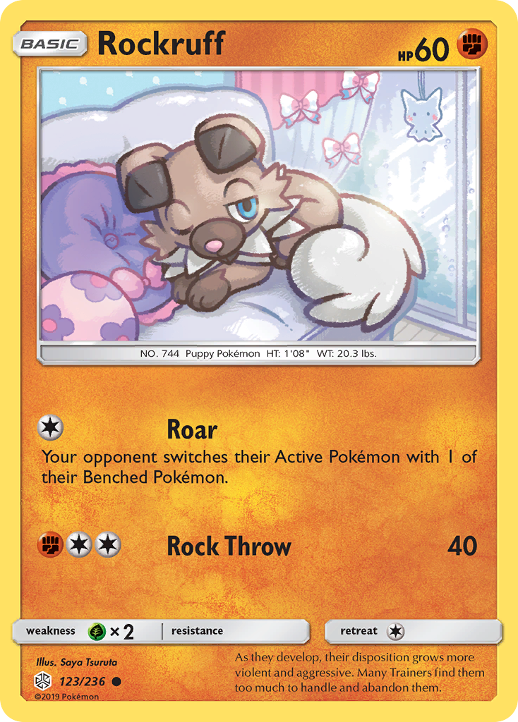 Rockruff (123/236) [Sun & Moon: Cosmic Eclipse] - Card Brawlers | Quebec | Canada | Yu-Gi-Oh!