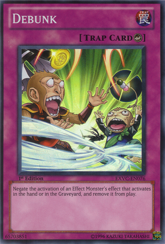 Debunk [EXVC-EN076] Super Rare - Card Brawlers | Quebec | Canada | Yu-Gi-Oh!