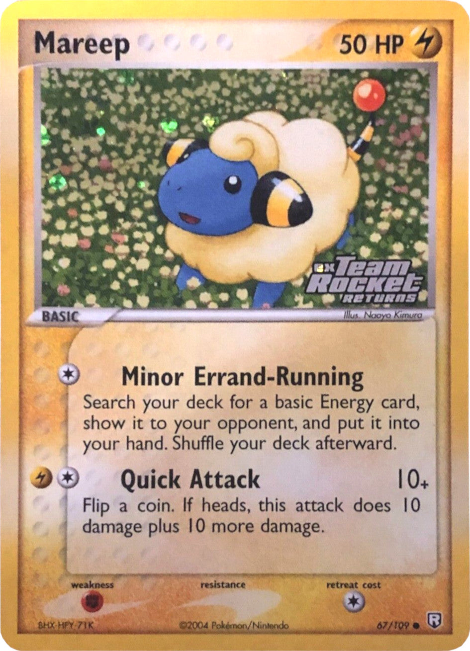 Mareep (67/109) (Stamped) [EX: Team Rocket Returns] - Card Brawlers | Quebec | Canada | Yu-Gi-Oh!