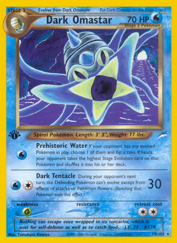 Dark Omastar (19/105) [Neo Destiny 1st Edition] - Card Brawlers | Quebec | Canada | Yu-Gi-Oh!