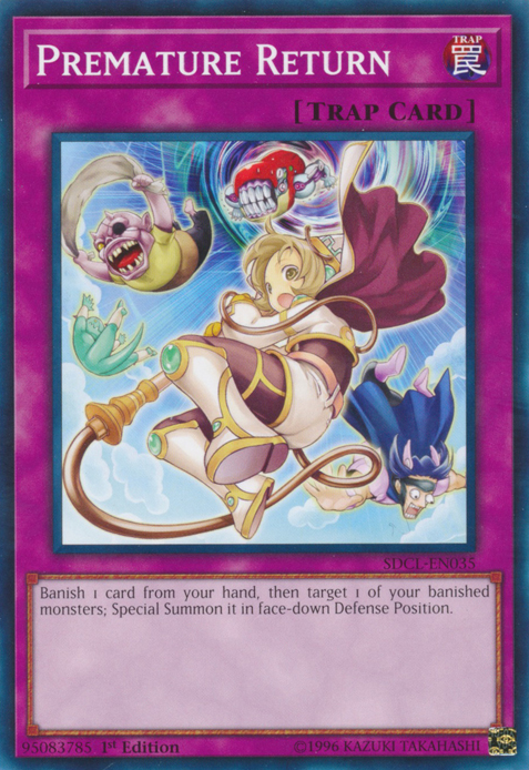 Premature Return [SDCL-EN035] Common - Yu-Gi-Oh! - Card Brawlers | Quebec | Canada |