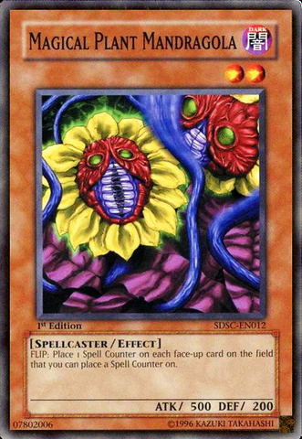 Magical Plant Mandragola [SDSC-EN012] Common - Yu-Gi-Oh! - Card Brawlers | Quebec | Canada |