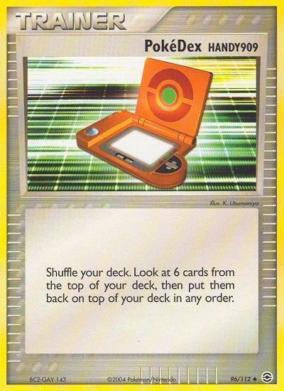 PokeDex HANDY909 (96/112) [EX: FireRed & LeafGreen] - Card Brawlers | Quebec | Canada | Yu-Gi-Oh!