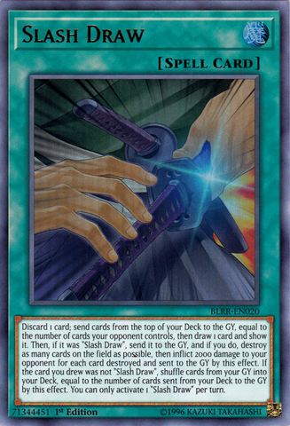 Slash Draw [BLRR-EN020] Ultra Rare - Yu-Gi-Oh! - Card Brawlers | Quebec | Canada |