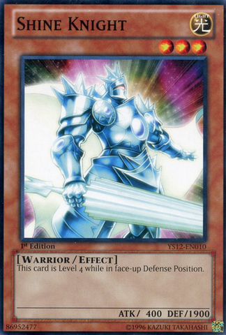 Shine Knight [YS12-EN010] Common - Card Brawlers | Quebec | Canada | Yu-Gi-Oh!