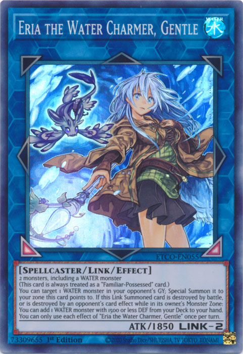 Eria the Water Charmer, Gentle [ETCO-EN055] Super Rare - Card Brawlers | Quebec | Canada | Yu-Gi-Oh!