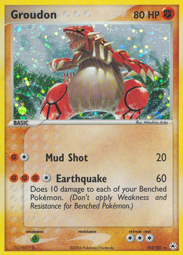 Groudon (102/101) [EX: Hidden Legends] - Card Brawlers | Quebec | Canada | Yu-Gi-Oh!