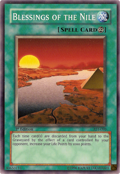 Blessings of the Nile [AST-090] Common - Card Brawlers | Quebec | Canada | Yu-Gi-Oh!