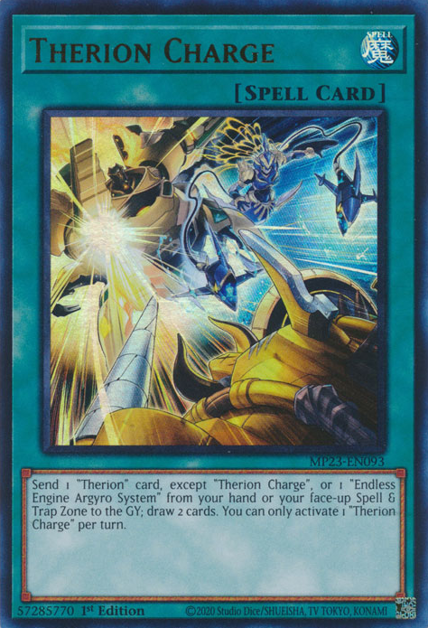 Therion Charge [MP23-EN093] Ultra Rare - Card Brawlers | Quebec | Canada | Yu-Gi-Oh!