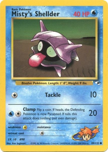 Misty's Shellder (89/132) [Gym Heroes Unlimited] - Card Brawlers | Quebec | Canada | Yu-Gi-Oh!