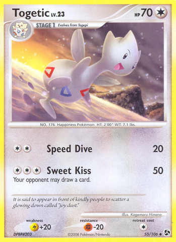 Togetic (55/106) [Diamond & Pearl: Great Encounters] - Card Brawlers | Quebec | Canada | Yu-Gi-Oh!