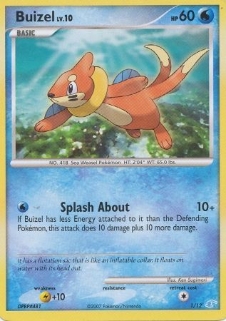 Buizel (1/12) [Diamond & Pearl: Trainer Kit - Manaphy] - Card Brawlers | Quebec | Canada | Yu-Gi-Oh!