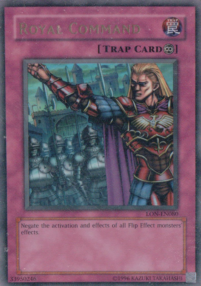 Royal Command [LON-EN080] Ultra Rare - Card Brawlers | Quebec | Canada | Yu-Gi-Oh!