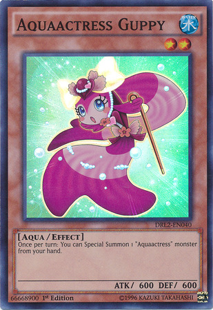 Aquaactress Guppy [DRL2-EN040] Super Rare - Yu-Gi-Oh! - Card Brawlers | Quebec | Canada |