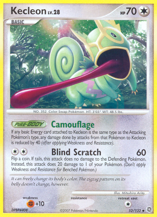 Kecleon (52/132) [Diamond & Pearl: Secret Wonders] - Card Brawlers | Quebec | Canada | Yu-Gi-Oh!