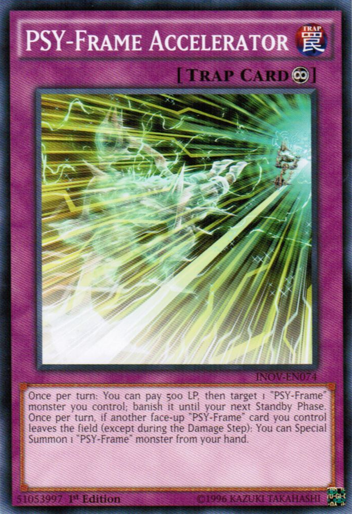 PSY-Frame Accelerator [INOV-EN074] Common - Yu-Gi-Oh! - Card Brawlers | Quebec | Canada |