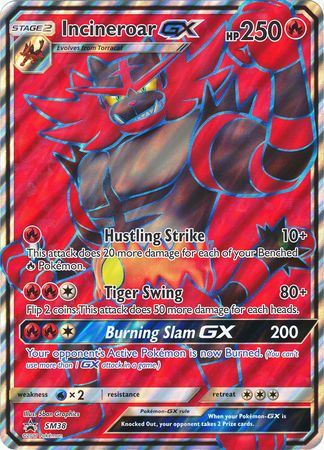 Incineroar GX (SM38) (Jumbo Card) [Sun & Moon: Black Star Promos] - Card Brawlers | Quebec | Canada | Yu-Gi-Oh!