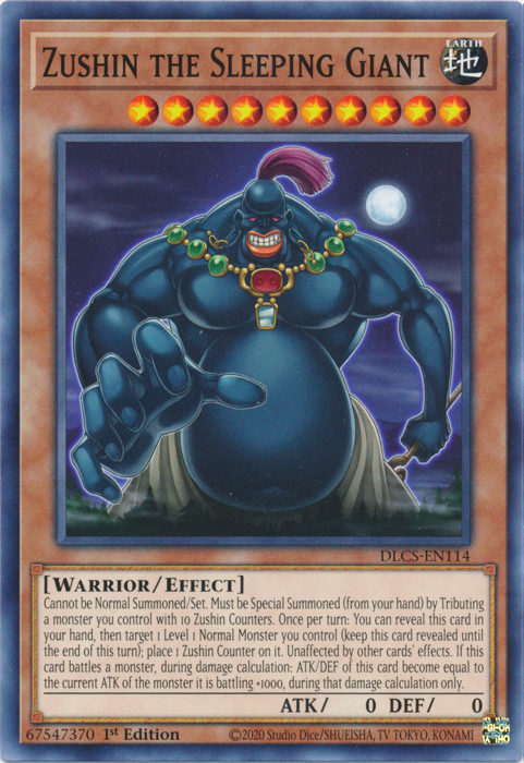 Zushin the Sleeping Giant [DLCS-EN114] Common - Card Brawlers | Quebec | Canada | Yu-Gi-Oh!