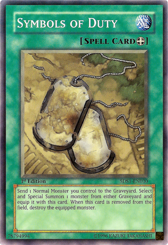 Symbols of Duty [5DS1-EN030] Common - Yu-Gi-Oh! - Card Brawlers | Quebec | Canada |